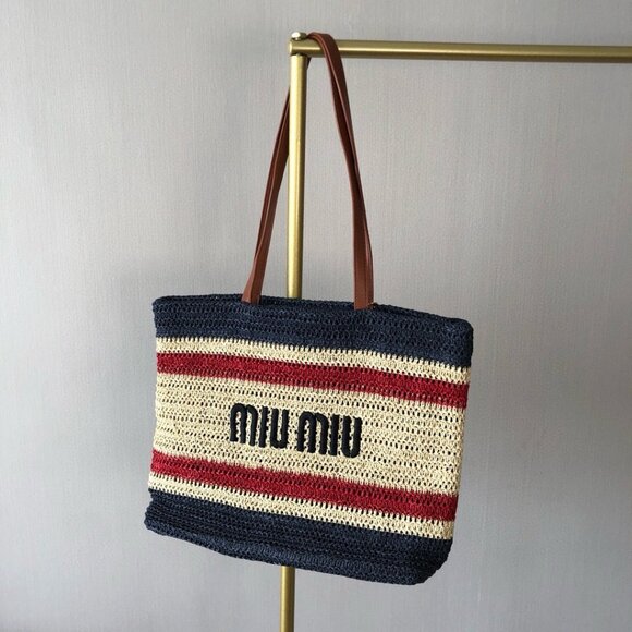 Miu Miu Handbags - Miu Miu straw bag